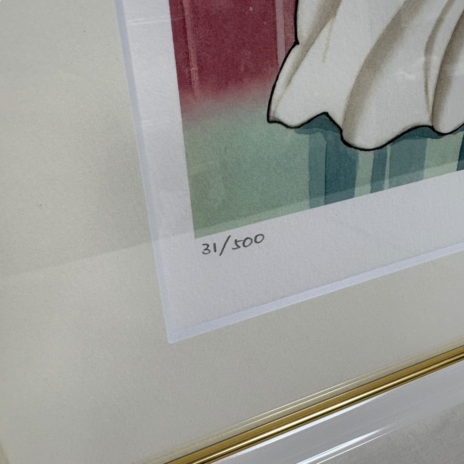 【希少品】アールビバン 手塚治虫 リボンの騎士 白いドレスのサファイア 版画 希少品】アールビバン 手塚治虫 リボンの騎士 白いドレスの