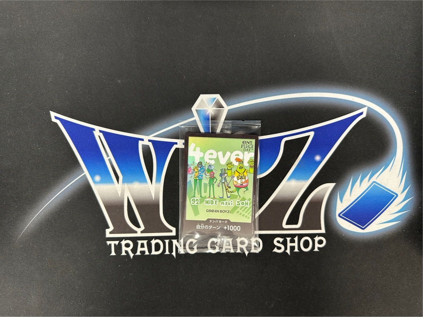 ワンピースカード　gre4n boyz ドンカード　未開封　プロモ ONE PIECE Day 2024 Don !! Card Gre4n BOYZ 4ever Day1 Promo Card