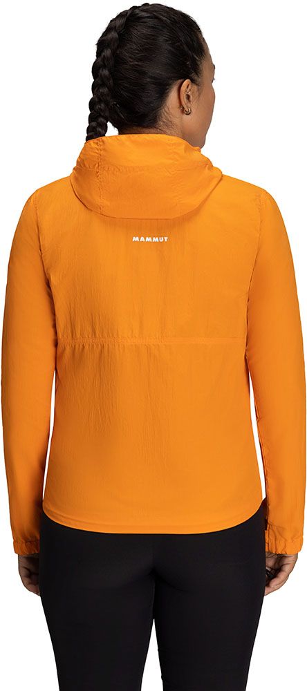 マムート MAMMUT アウトドア ハイキング ウィンドブレーカー フーデッド ジャケット アジアンフィット レディース 女性 ウィメンズ 上着 アウター 登山 お出かけ 1012 00401 2258 D TANGERINE