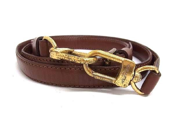 LOUIS VUITTON ルイヴィトン レザー バッグ用 ショルダーストラップ
