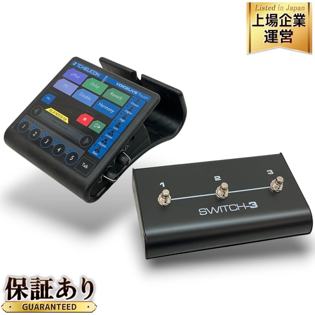 TC.HELICON VOICELIVE Touch ボーカル エフェクター SWITCH-3 2点 セット 音響機材 ティーシーヘリコン 中古 美品  C9027074 - メルカリ