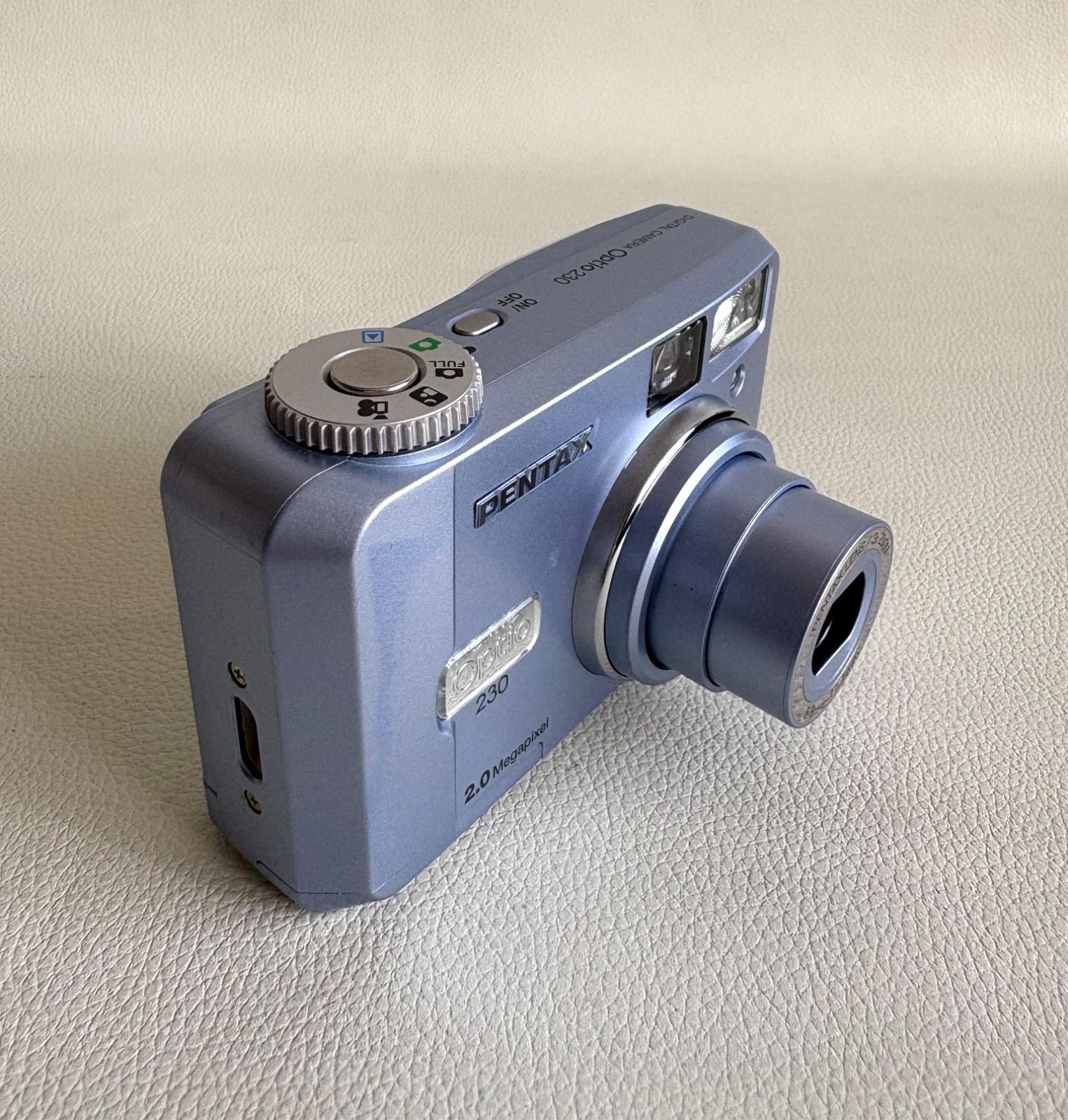✨動作確認済み！✨PENTAX Optio 230 単3電池で使用可能！ PENTAX Optio 230 デジタルカメラ【動作確認済】乾電池稼働 【公式通販】
