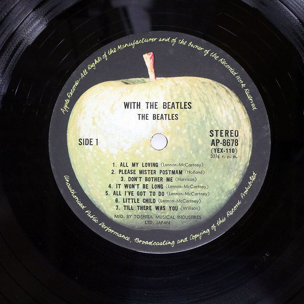 その他 LP Beatles With The Beatles AP8678 APPLE /00400 IMG_8874_1200x1200.jpg?v=
