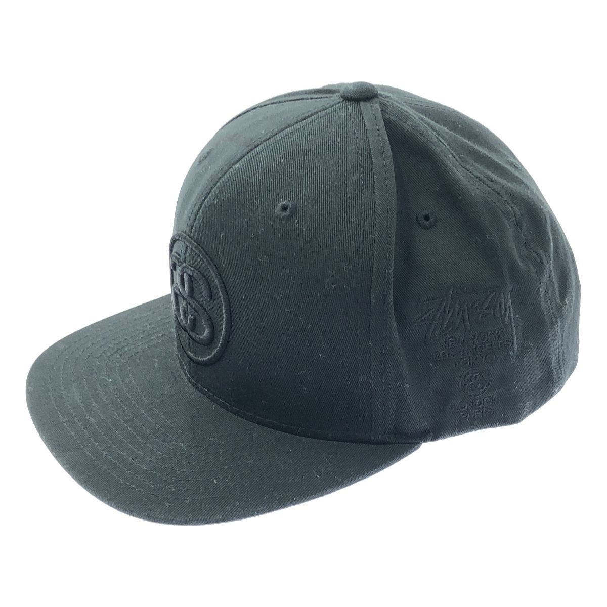 Stussy Sロゴ ベースボールキャップ 黒 STUSSY ステューシー ロゴ