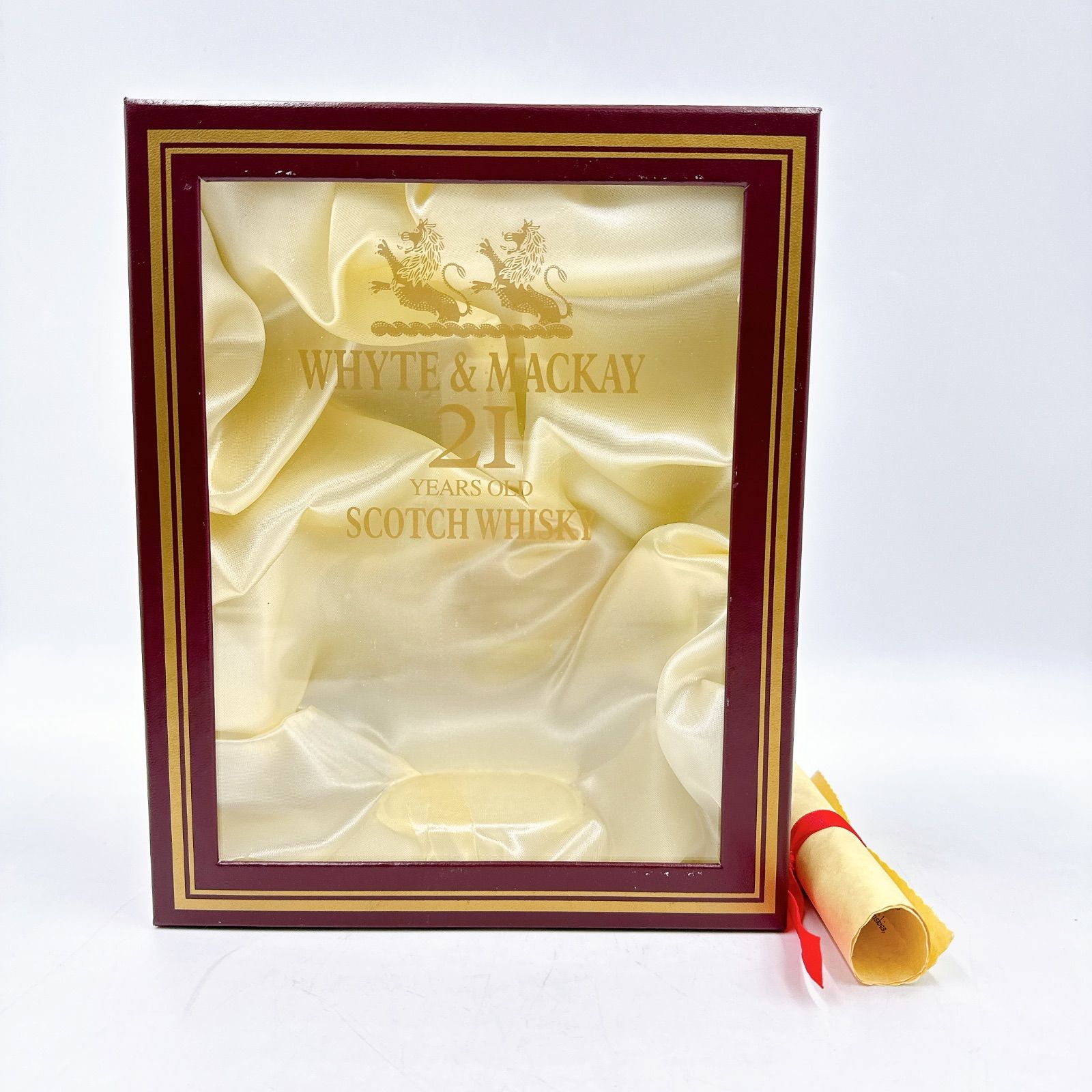 未開栓】WHYTE & MACKAY 21 YEARS OLD SCOTCH WHISKY ホワイト