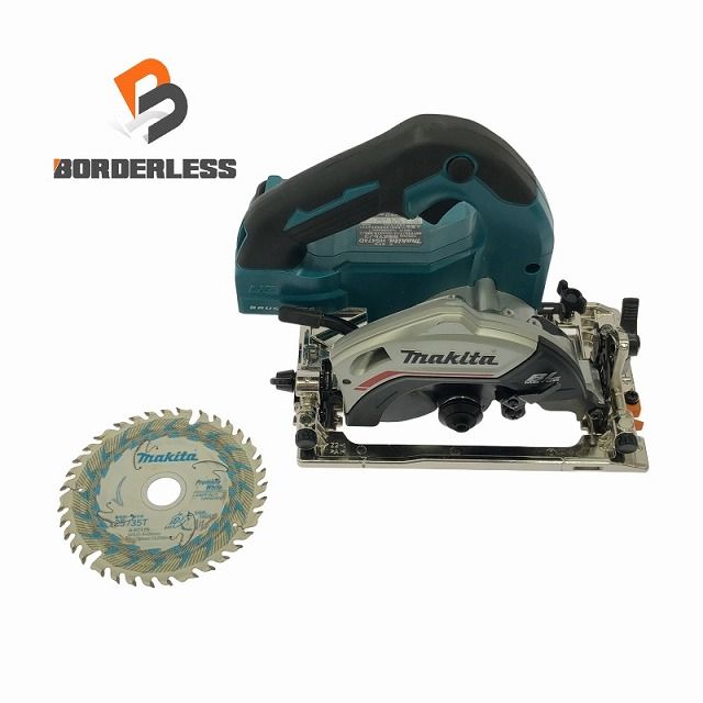 比較的 makita マキタ 18V 125mm 充電式マルノコ HS474D 青 コードレス バッテリー式 丸のこ 丸ノコ 丸鋸 107458