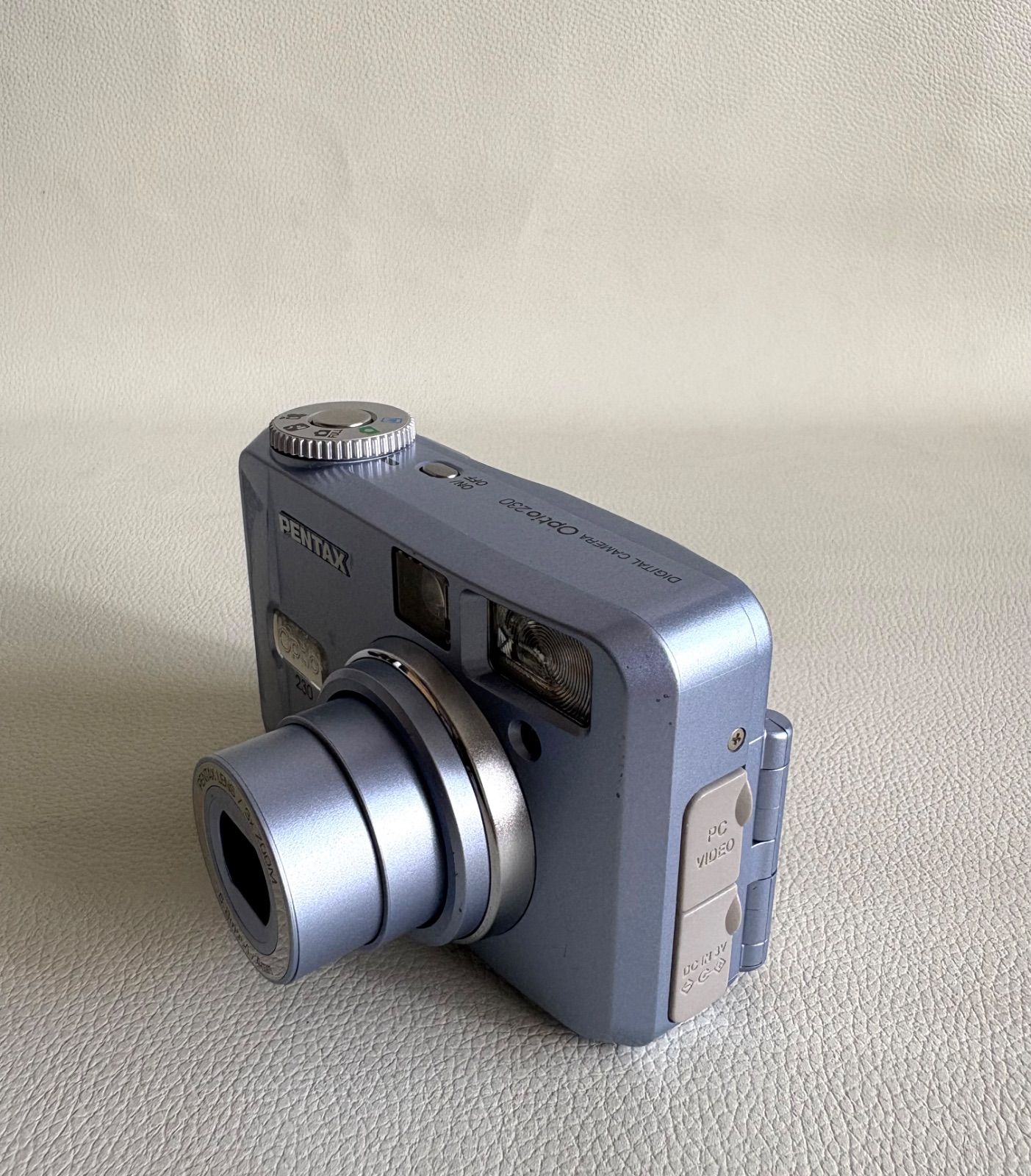 ✨動作確認済み！✨PENTAX Optio 230 単3電池で使用可能！ PENTAX Optio 230 デジタルカメラ【動作確認済】乾電池稼働 【公式通販】