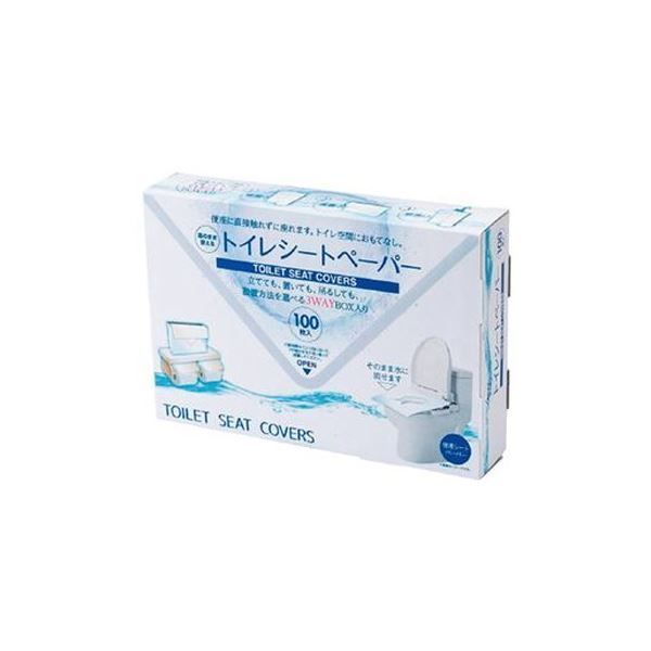 まとめ サンナップ 箱のまま使えるトイレシートペーパー 100枚 ×10セット