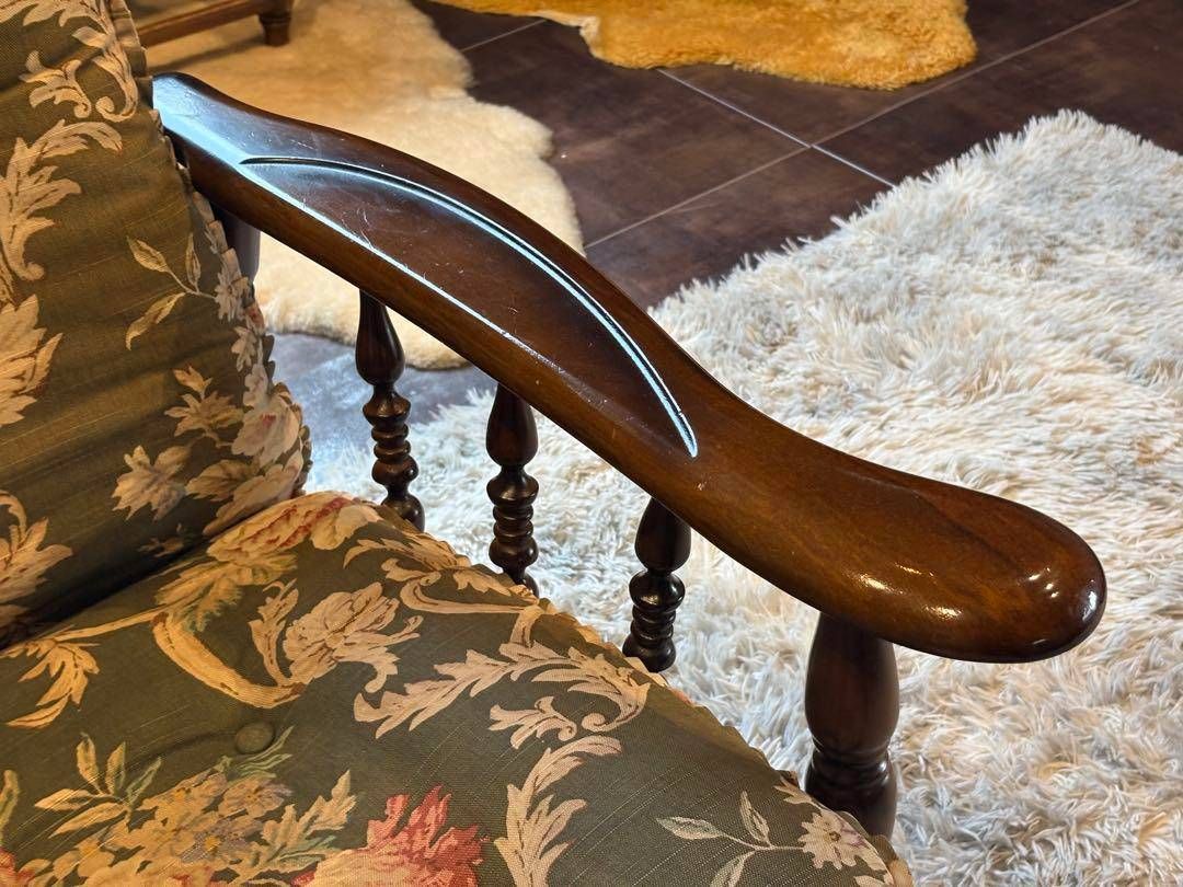 ②カリモク karimoku リクライナー コロニアル RC60 レトロ GG