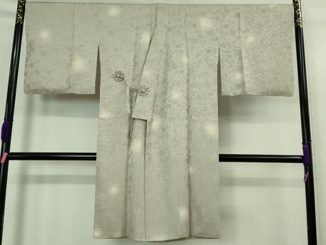 平和屋着物□極上 道中着 ロング丈 夢ほのか 牡丹唐草文様 蛍暈