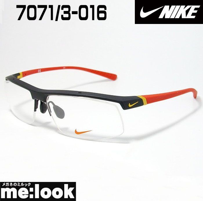 NIKE ナイキ VORTEX ボルテックス 軽量 スポーツ 眼鏡 メガネ フレーム サングラス 7071|3-016-59 度付可 マットブラック