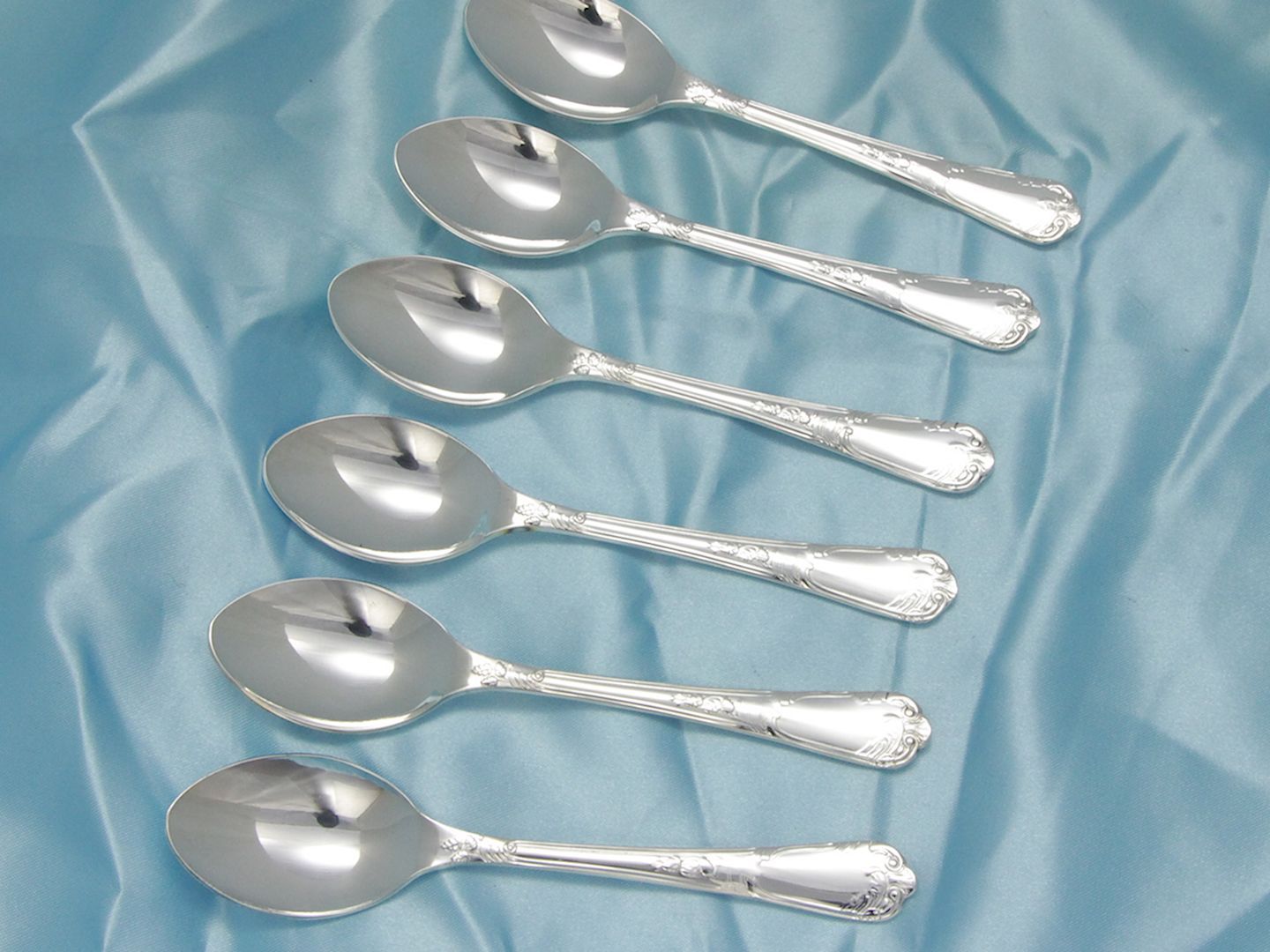 英国製 コーヒースプーン6本 シルバープレートEPNS A1 ラリージェンス