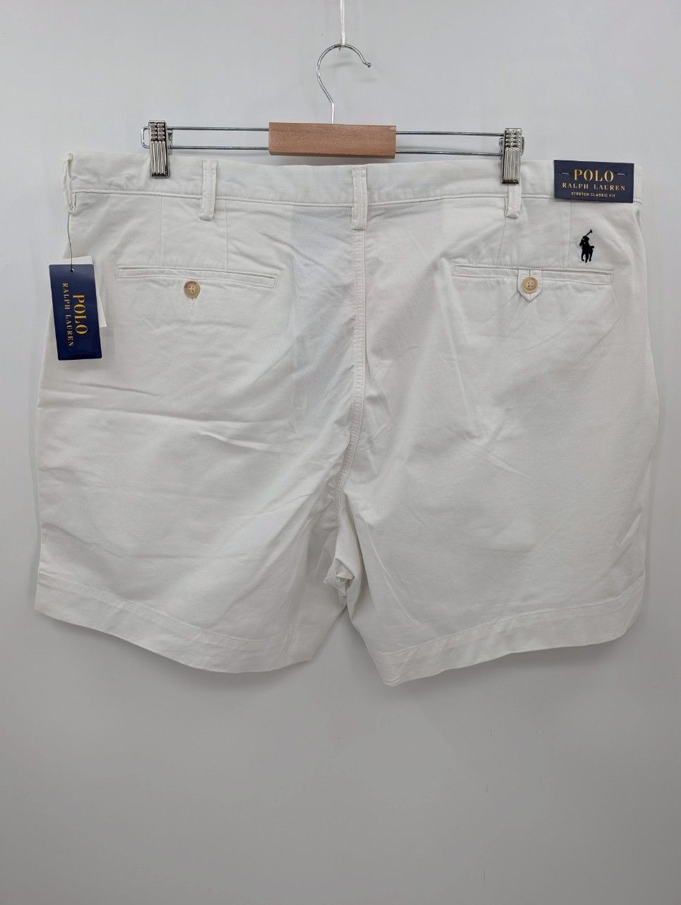 Polo Ralph Lauren ホワイトショートパンツ 新品タグ付き 新品タグ付き✨POLO RALPH LAUREN 白 ショートパンツ 大きい