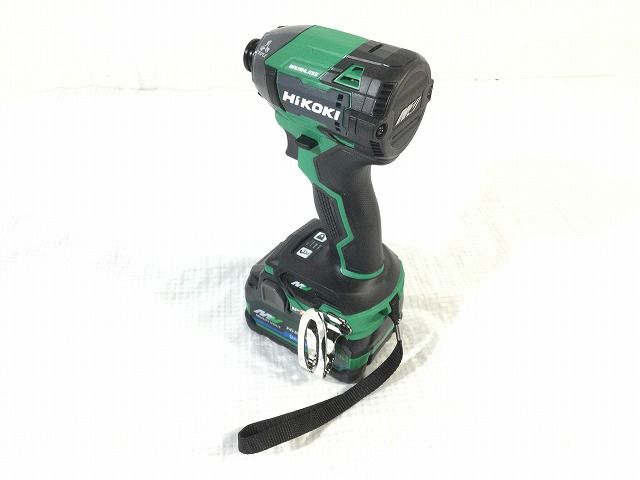 レジャー HiKOKI ハイコーキ 36V コードレスインパクトドライバ WH36DD 2XHLSZ グリーン バッテリ2個 BSL36A18BX 充電器 ケース付