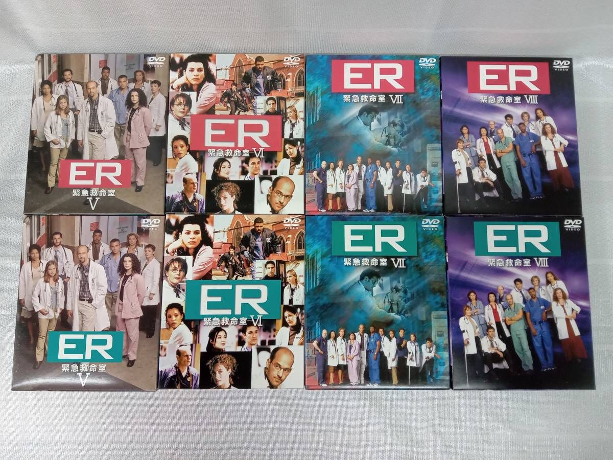盤面にキズ有りDVDER ER 緊急救命室 シーズン1-15 コンプリートDVD BOX