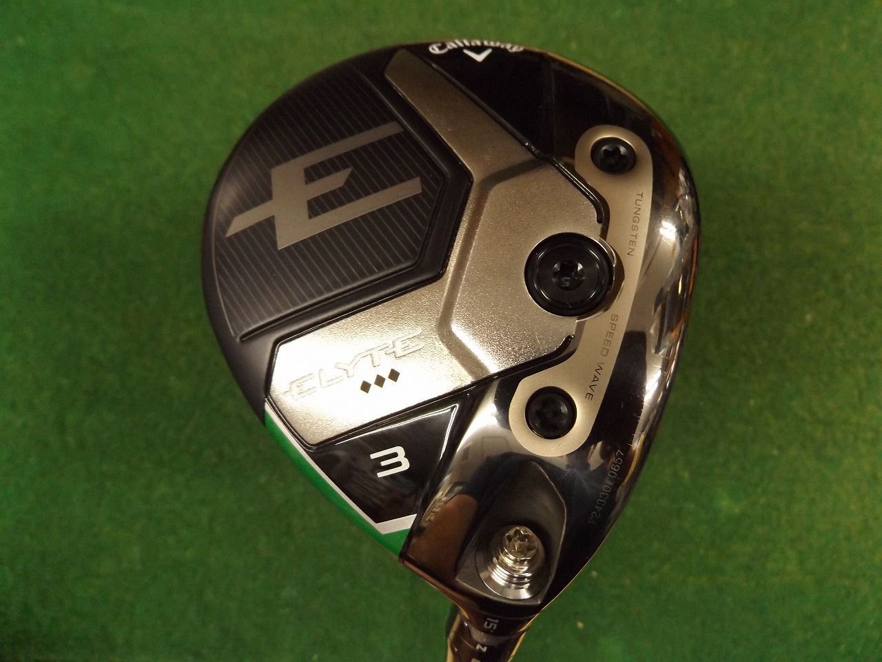 2532 ELYTE Triple Diamond US 3W 15° TENSEI AV BLUE 65 S リシャフト カバー有 キャロウェイ エリート トリプルダイヤ .983587
