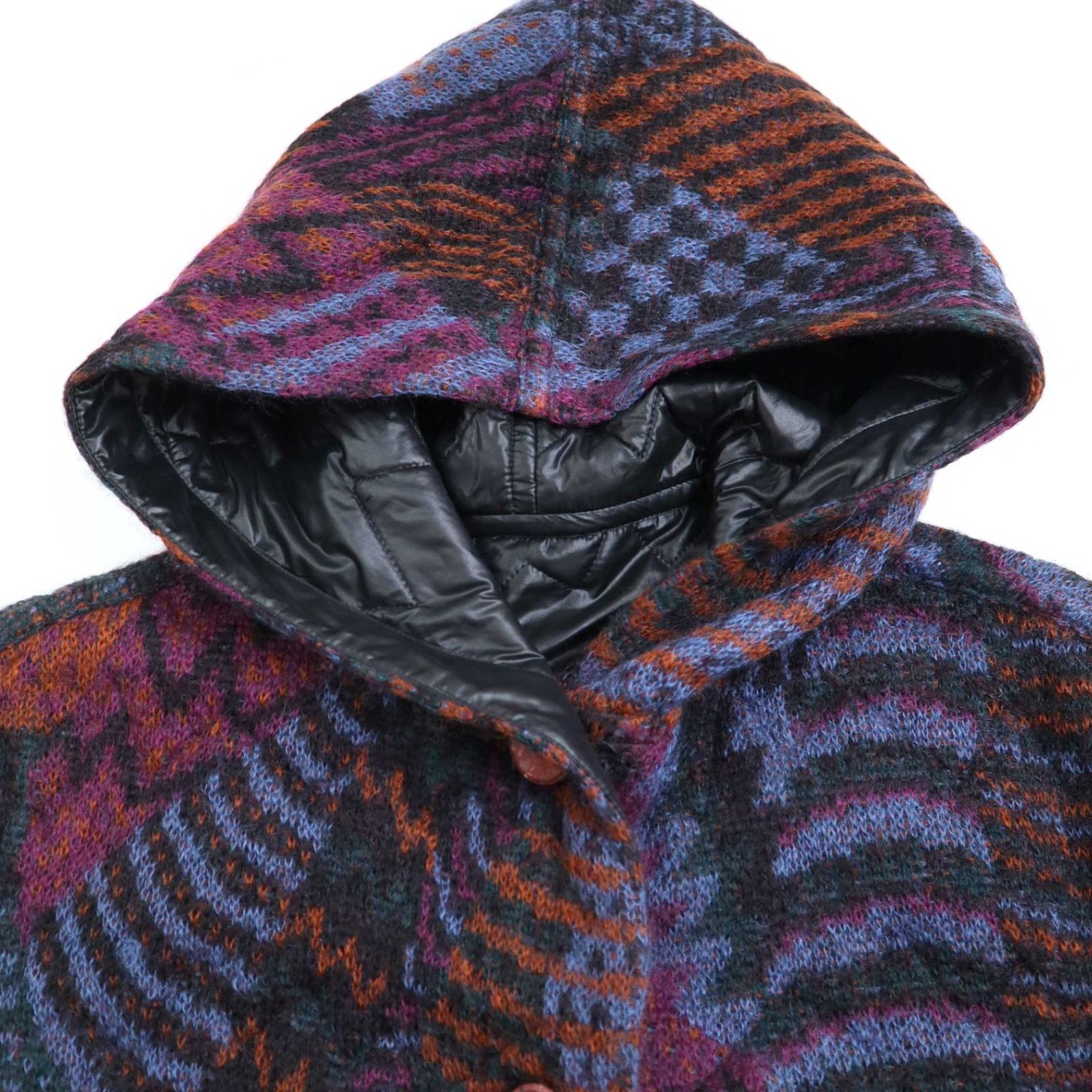 MISSONI ミッソーニ リバーシブルキルティングモヘヤニット