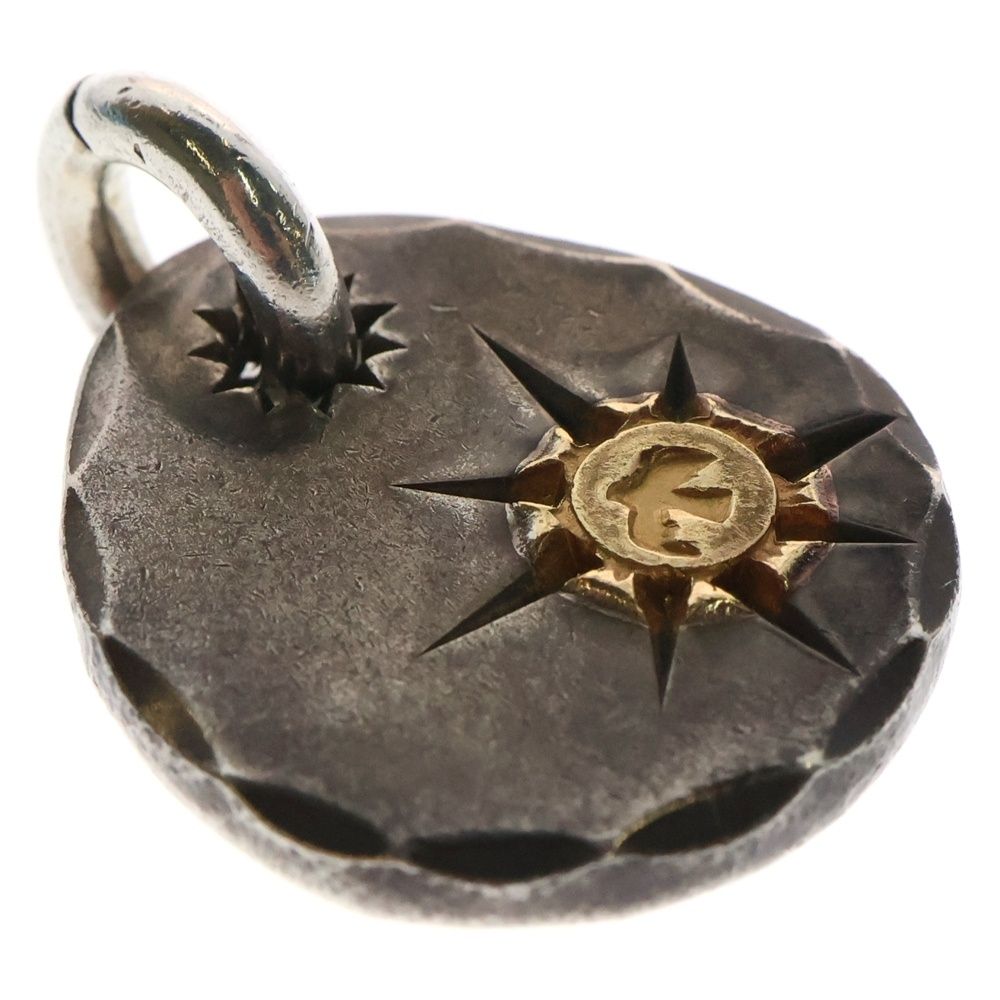 goro's (ゴローズ) 印台ズレ たたきメタル 小 ペンダントトップ