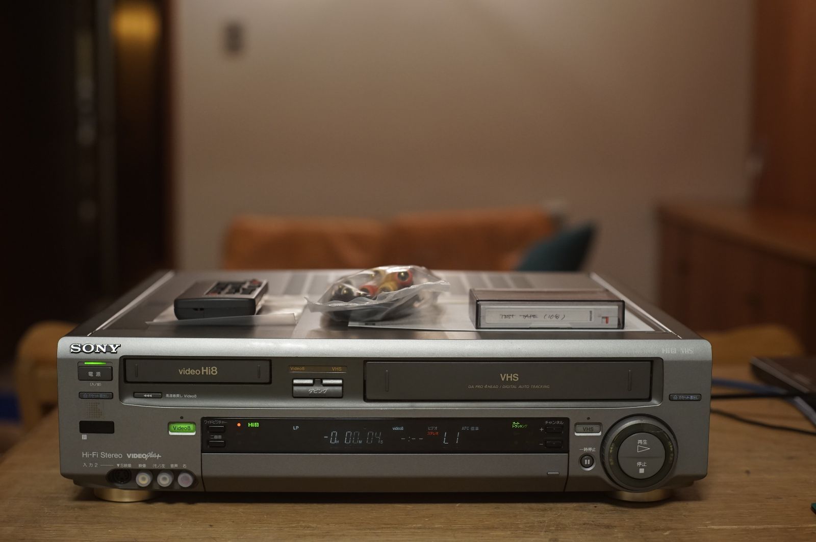 動作保証あり SONY WV-TW1 HI8 VHS 8ミリビデオデッキ - メルカリ