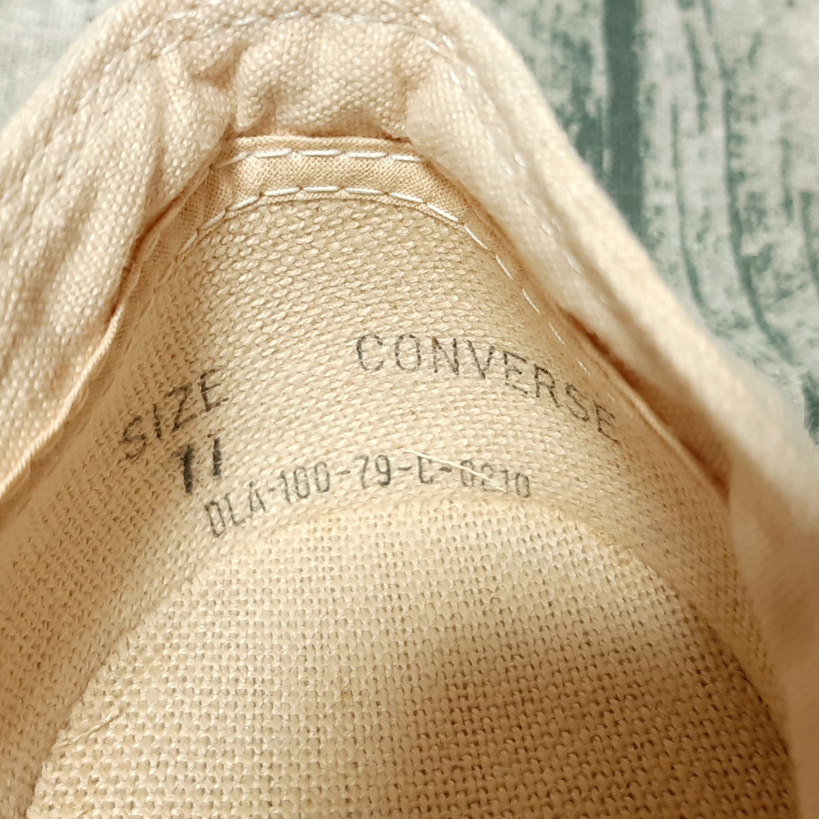US 11】70s CONVERSE製 アーミーコンバース U.S ARMY デッドストック