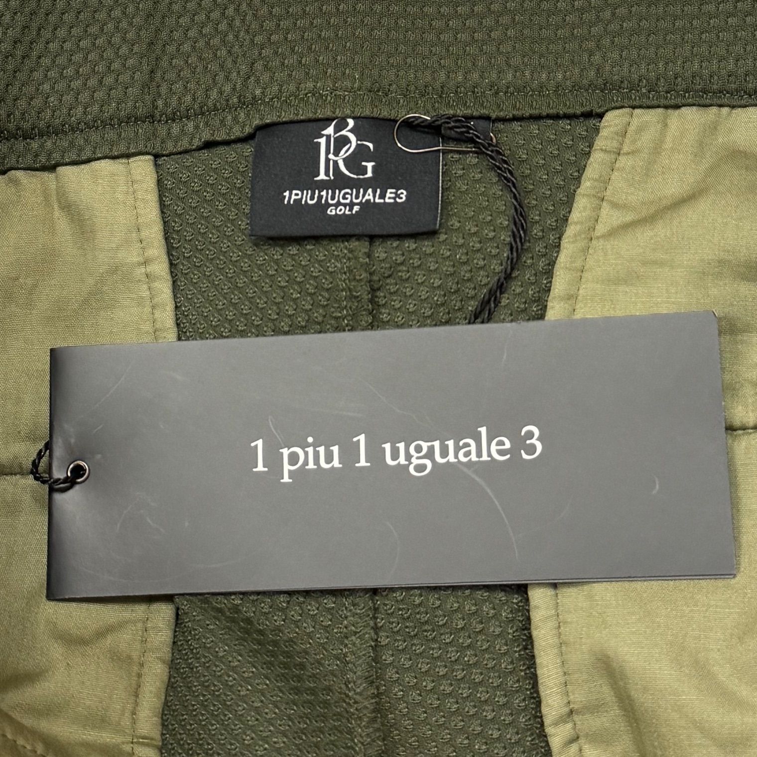 【未使用品】1PIU1UGUALE3 GOLF イージーロゴパンツ 美品 中古 メンズ ウノピュウノウグァーレトレ 1piu1uguale3 パンツ 5
