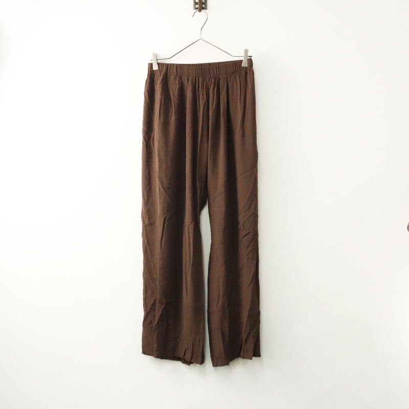 美品 2025SS プラージュ Plage R'IAM タックチノパンツ 38