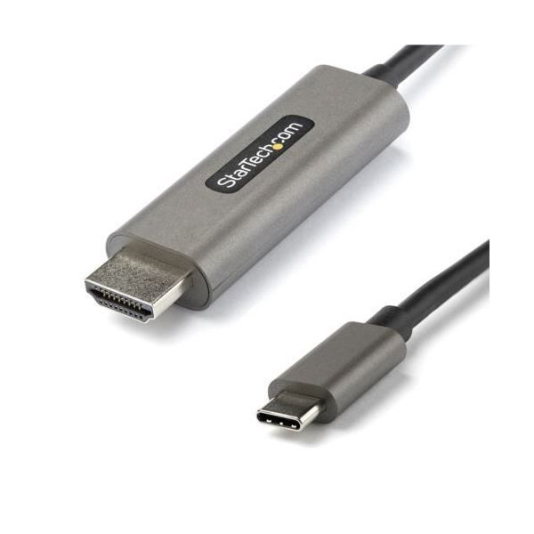 StarTech.com USB-C-HDMI 変換ケーブル 1m 4K 60Hz HDR10 CDP2HDMM1MH 1本