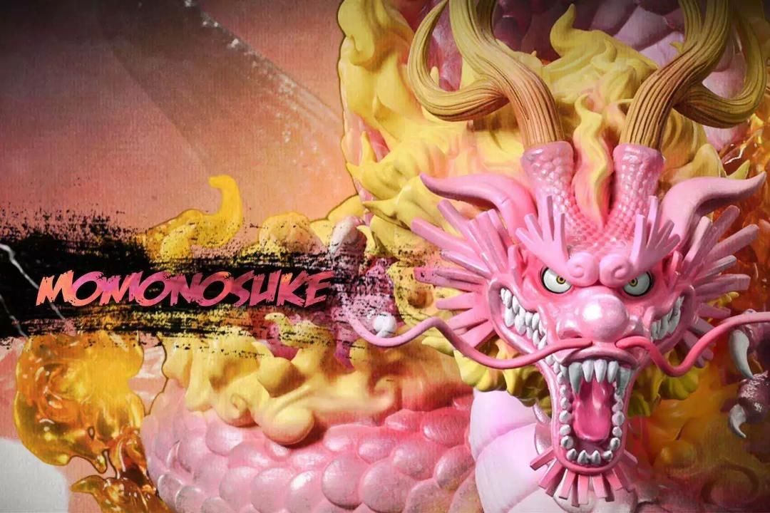 ワンピース モモの助 龍 フィギュア ガレージキット 塗装済み完成品 ワンピース モモの助 龍 フィギュア ガレージキット 塗装済み