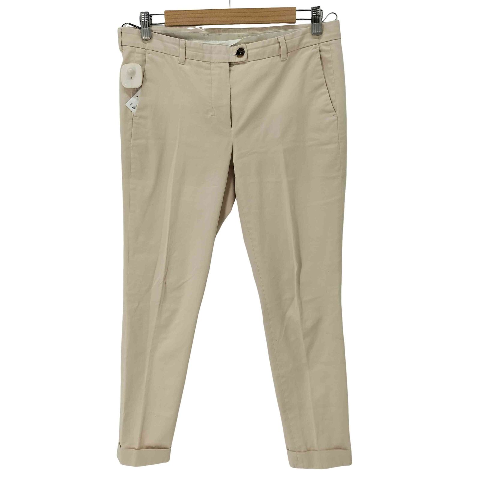 マックスマーラ MAX MARA イタリア製 1タックテーパードパンツ