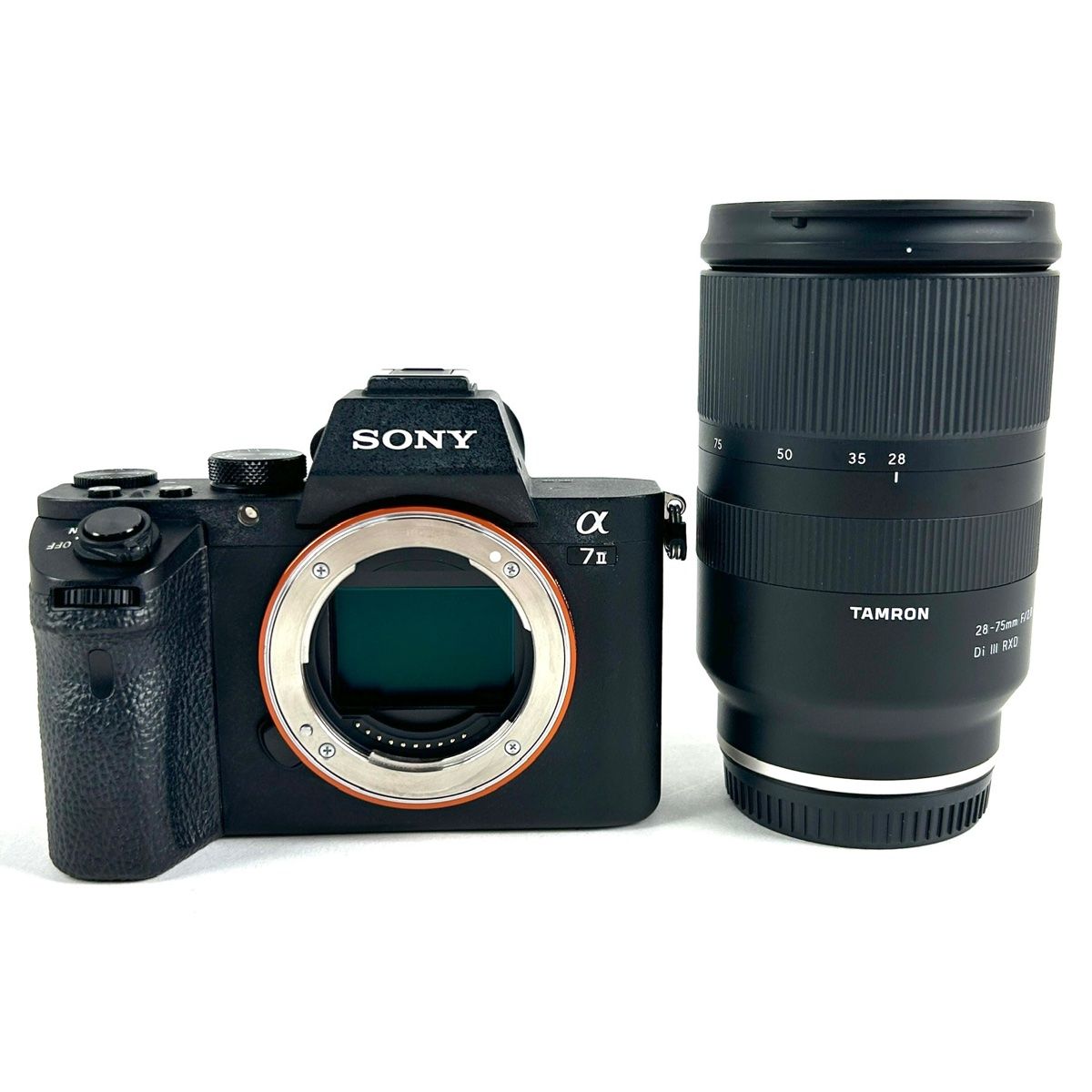 ソニー SONY α7II + TAMRON 28-75mm F2.8 Di III RXD A036 デジタル ミラーレス 一眼カメラ 【中古】 -  メルカリ