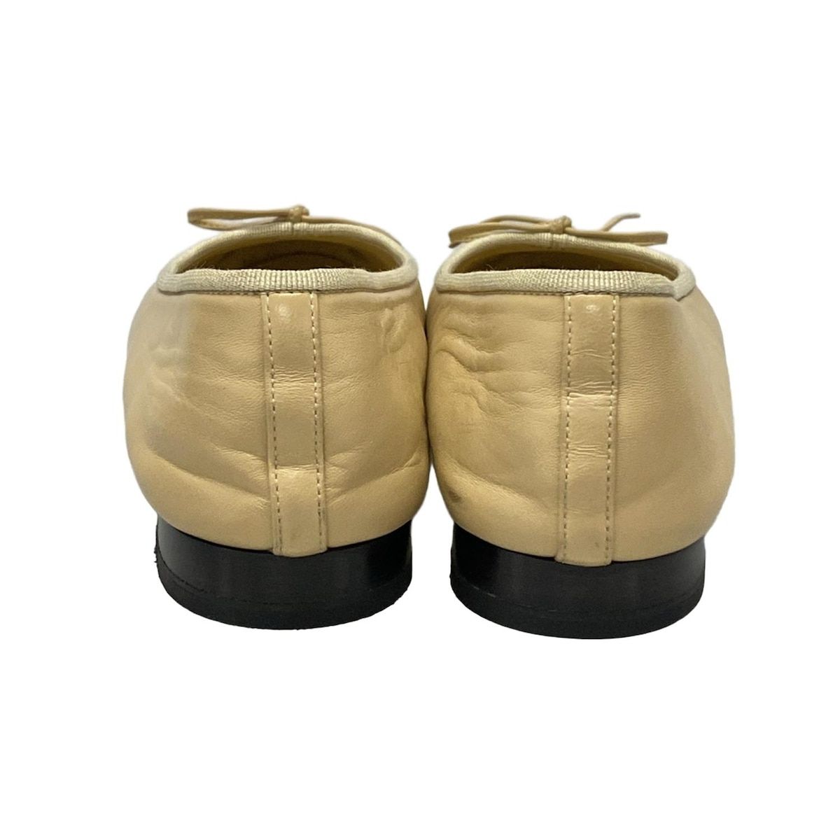 CHANEL シャネル☆フラットシューズ 37 1/2 バレエ ココマーク CHANEL （新品・未使用品）】シャネル バレリーナ ココマーク