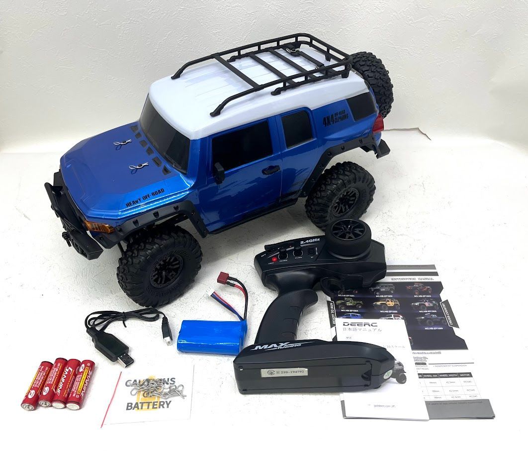 Amazon.co.jp: ZP1007 FJクルーザー ラジコン 2023年モデル 1 10