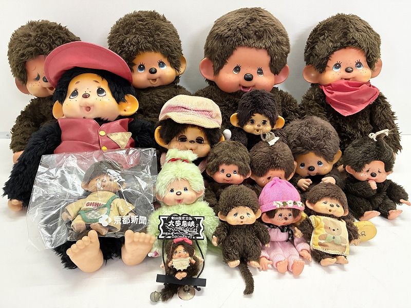 当時物　レトロ　sekiguchi セキグチ　モンチッチ　まとめ売り 昭和レトロ 初期 モンチッチ sekiguchi ぬいぐるみ 当時物