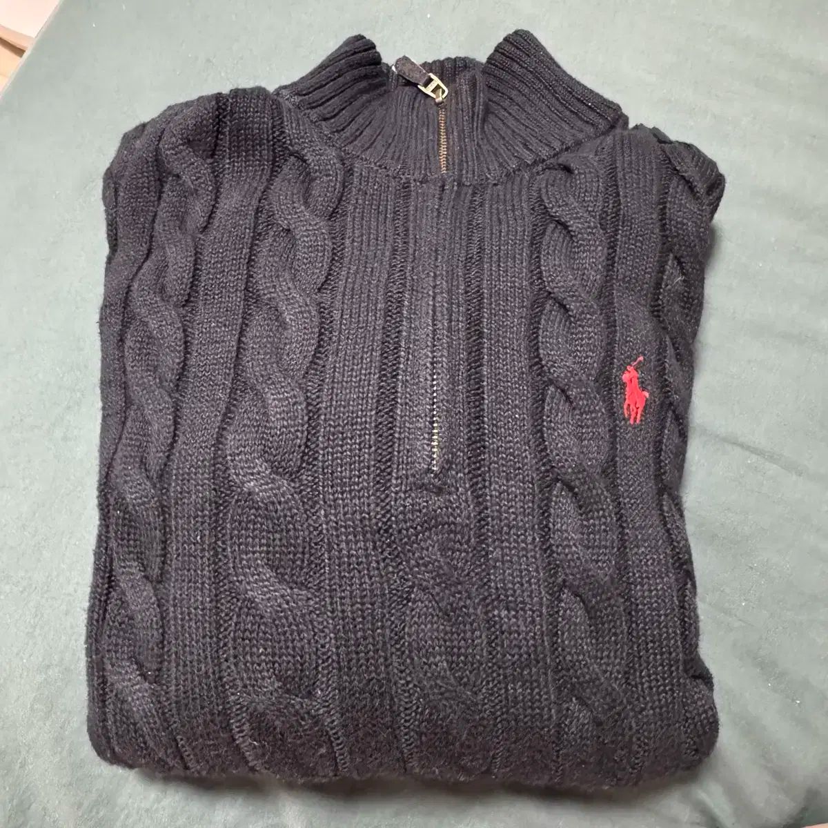 ✳︎出品7月24日まで✳︎ Polo Ralph Lauren ケーブル編みニット POLO RALPH LAUREN ニット セーター ケーブルニット コットン V