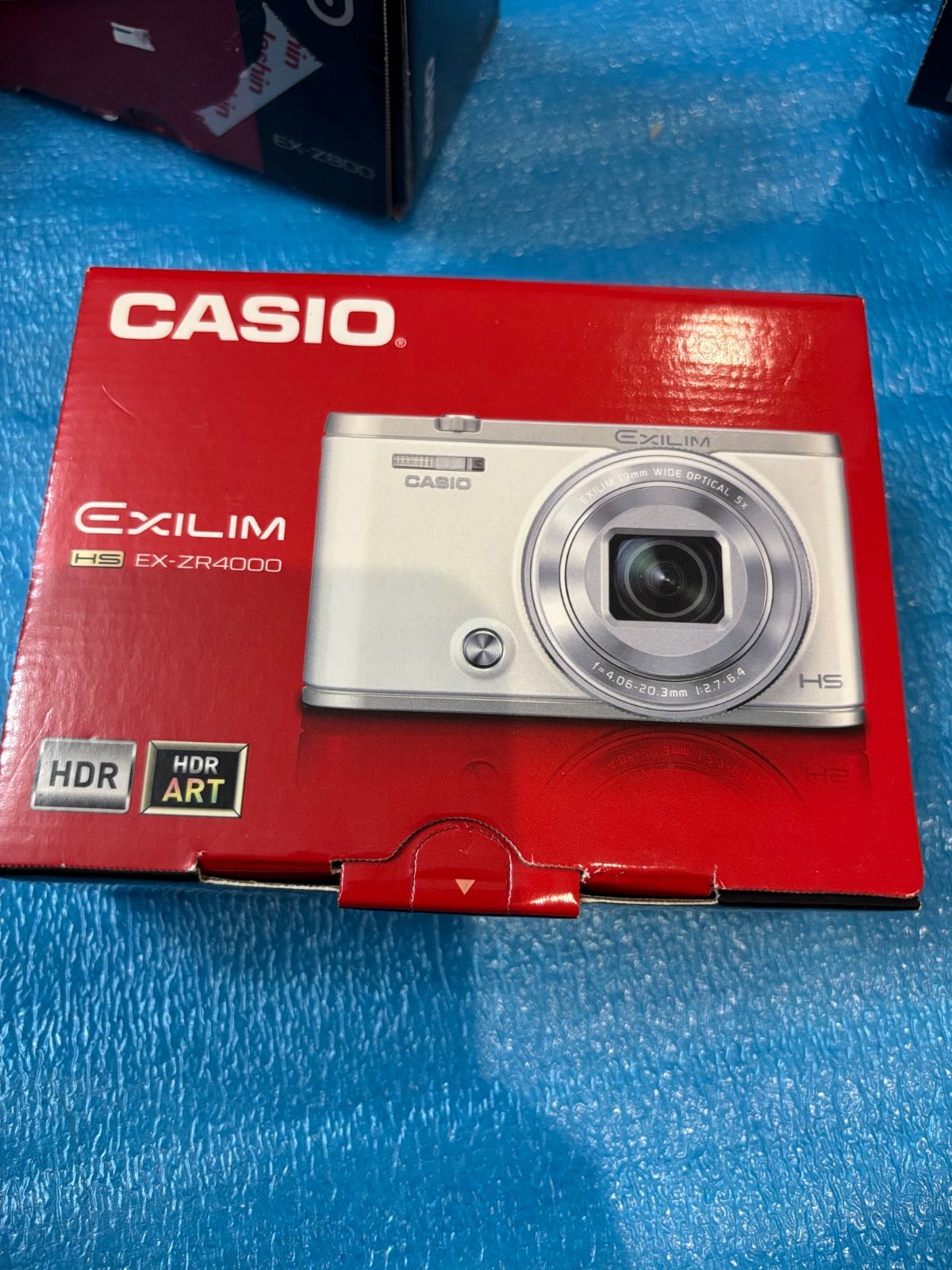 Amazon | CASIO デジタルカメラ EXILIM EX-ZR4000WE 超広角19mm