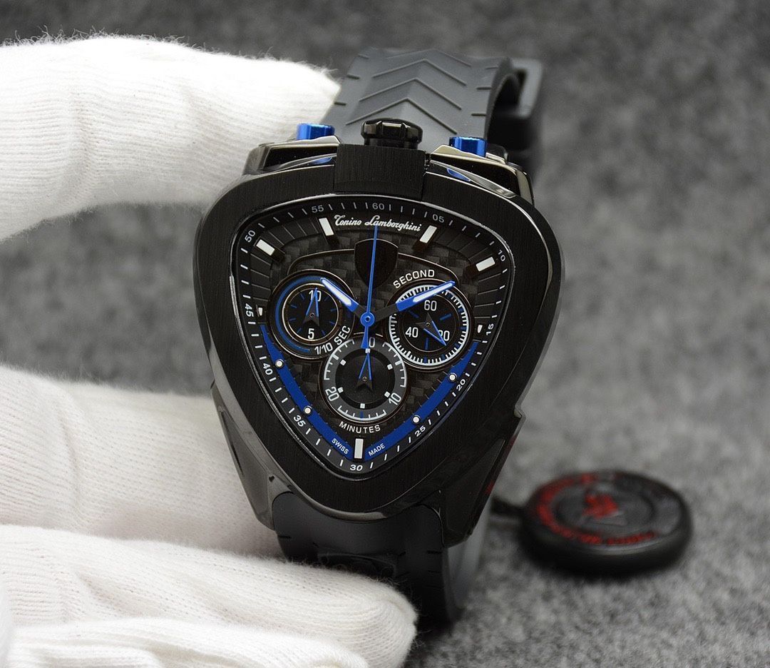 ◆ Lamborghini 腕時計 ◆ 稼働品 ランボルギーニ 限定モデル Tonino Lamborghini ランボルギーニ クロノグラフ 腕時計 限定