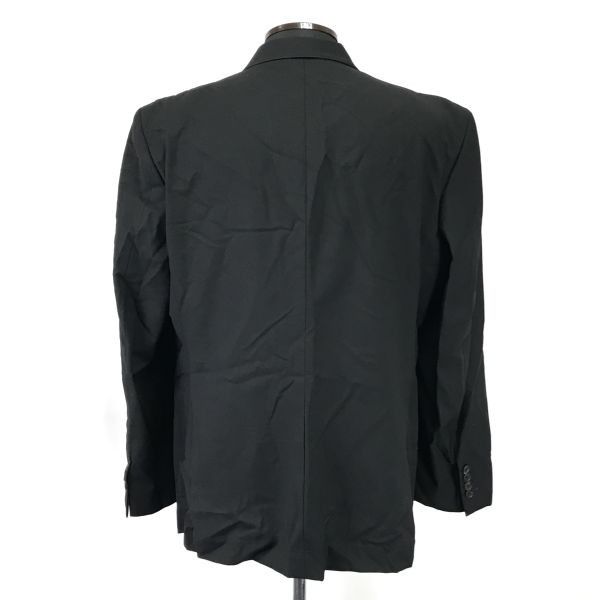 エルメネジルドゼニア テーラードジャケット ベロア ブラック3B 46 Ermenegildo Zegna TROPICAL/エルメネジルドゼニア☆春秋