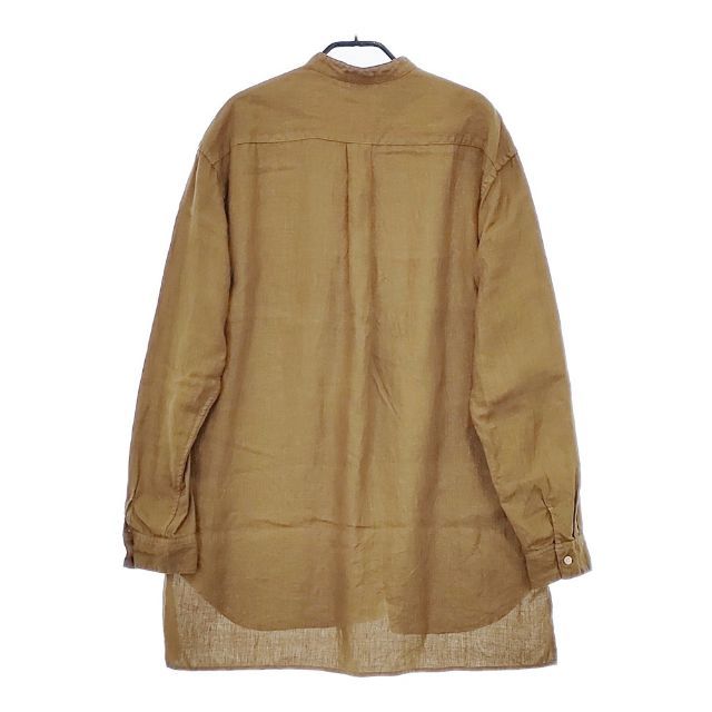 NEST ROBE CONFECT 02175-0005 製品染め リネン バンドカラー