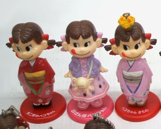 ミニフィギュア ペコちゃん ミニフィギュア・キーホルダー