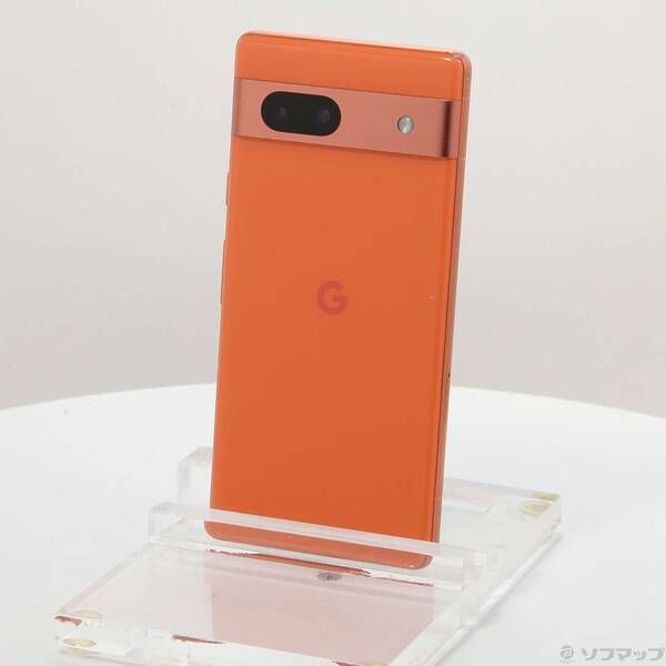 中古品〕 Google Pixel 7a 128GB コーラル GA04438-JP SIMフリー
