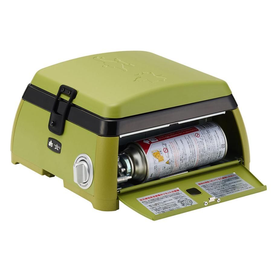 LOGOS×SENGOKU ALADDIN ポータブル ガスカセットコンロ 1バナー 81060040 G