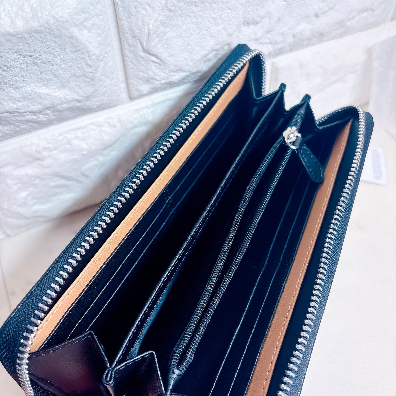 新品 ✨️新作】COACH 長財布 アコーディオン ウォレット メンズ