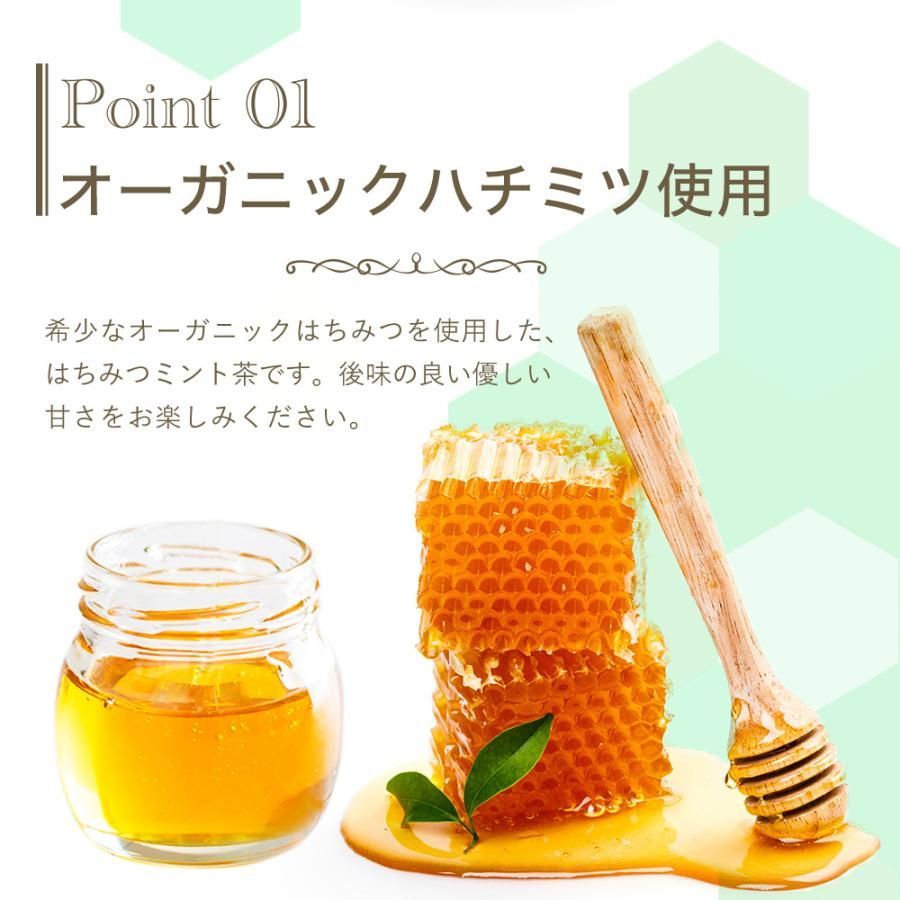 はちみつミント 1箱 1.5g×25包 セイロンファミリー JB Honey`s ハニー 蜂蜜 ノンカフェイン ハーブティー 紅茶 ティーバッグ はちみつ紅茶 送料無料