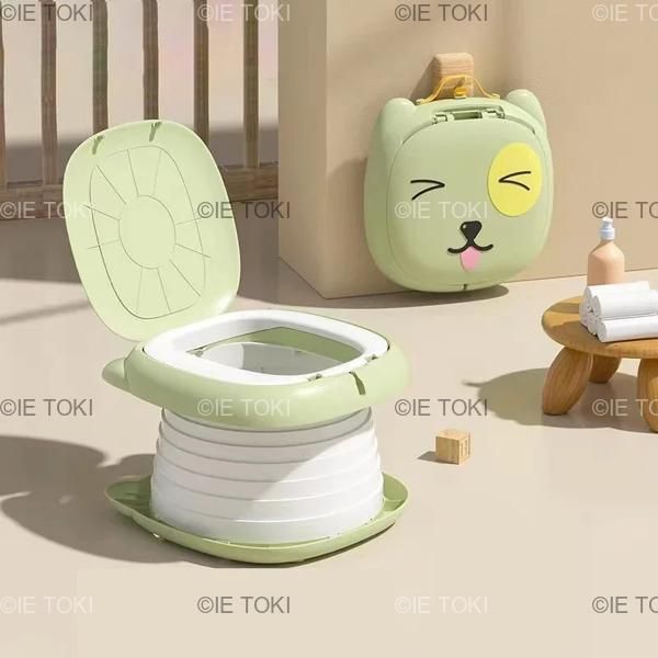 幼児用ポータブルトイレ子供用折りたたみトイレベビートラベルトイレポータブル子供用トイレ車密閉型防臭小便器
