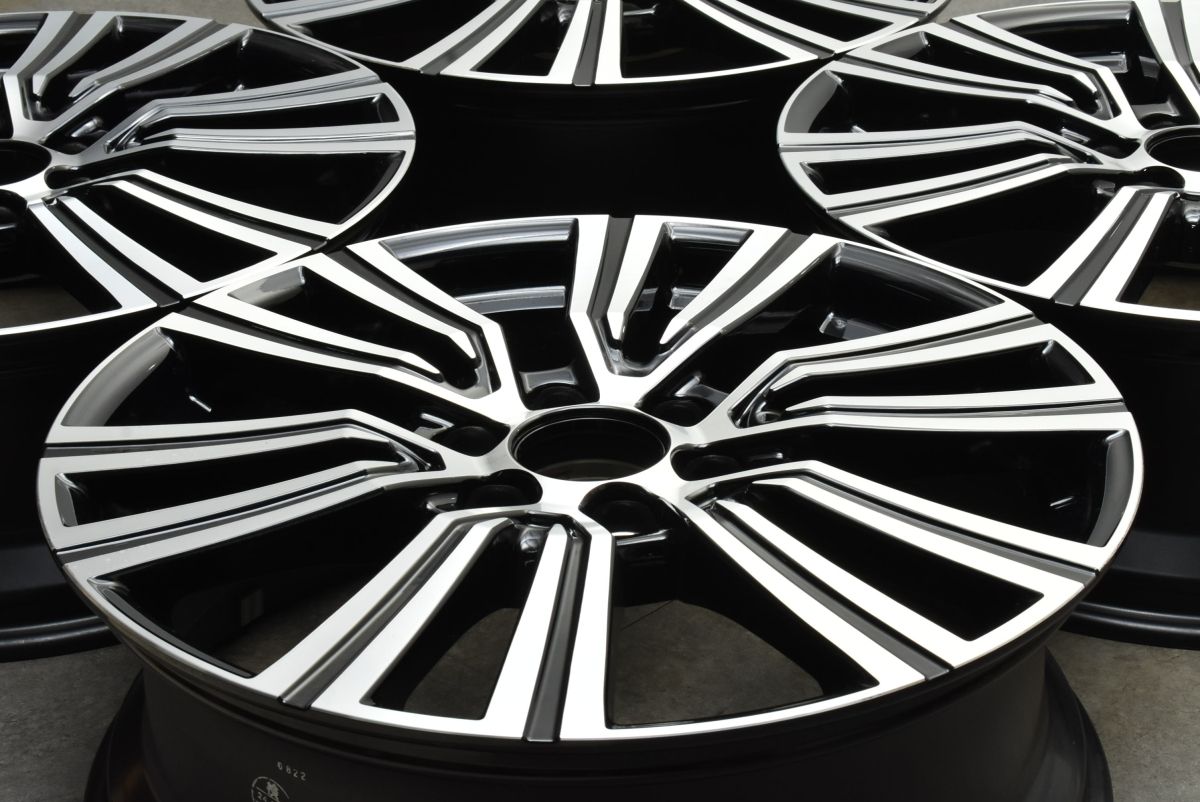 新車外し RAYS製 鍛造 レクサス LX600 純正 22in 8J 55 PCD139.7 TY035 4本セット ランドクルーザー 300 250 流用