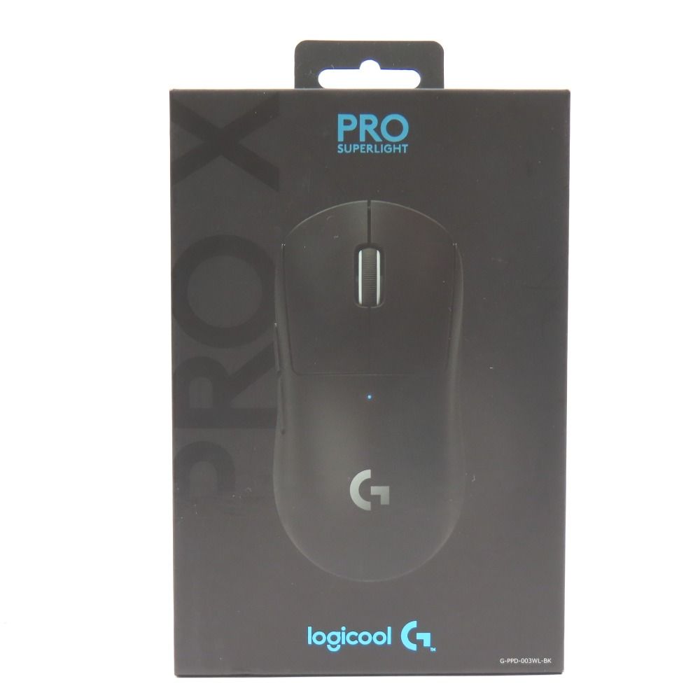 100826 no brand ノーブランド Logicool ロジクール PRO X G-PPD-003WL-BK ワイヤレス ゲーミング マウス 超軽量 小型家電