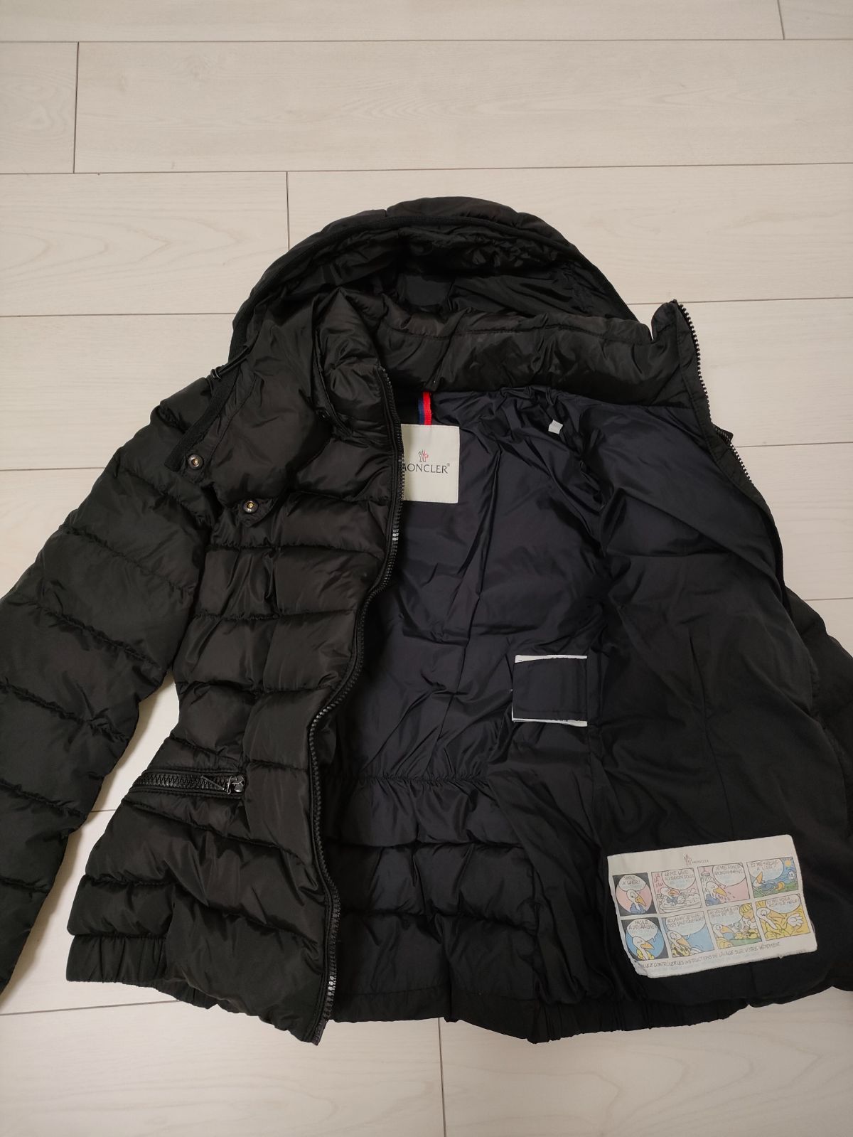 ☆】MONCLER ダウンジャケット レディース SABY 黒 サイズO XS (32-5066) - メルカリ