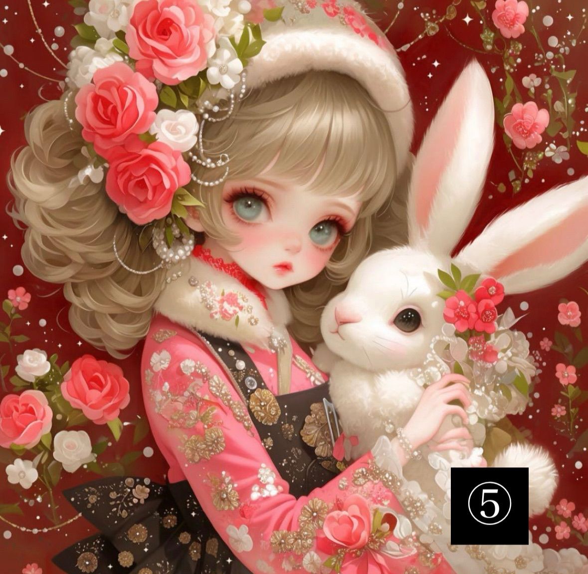 ハンドメイド オーダーページ パネル トートバッグ ポーチ うさぎ