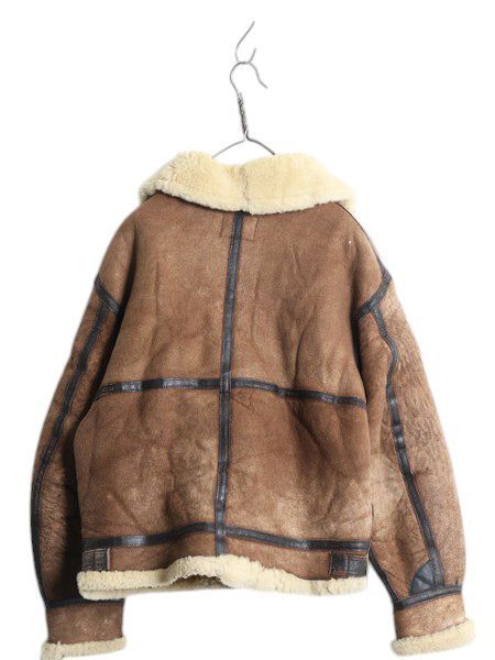 AVIREX◇フライトジャケット/40/レザー/BLK/AC-17755 B-3 フライト