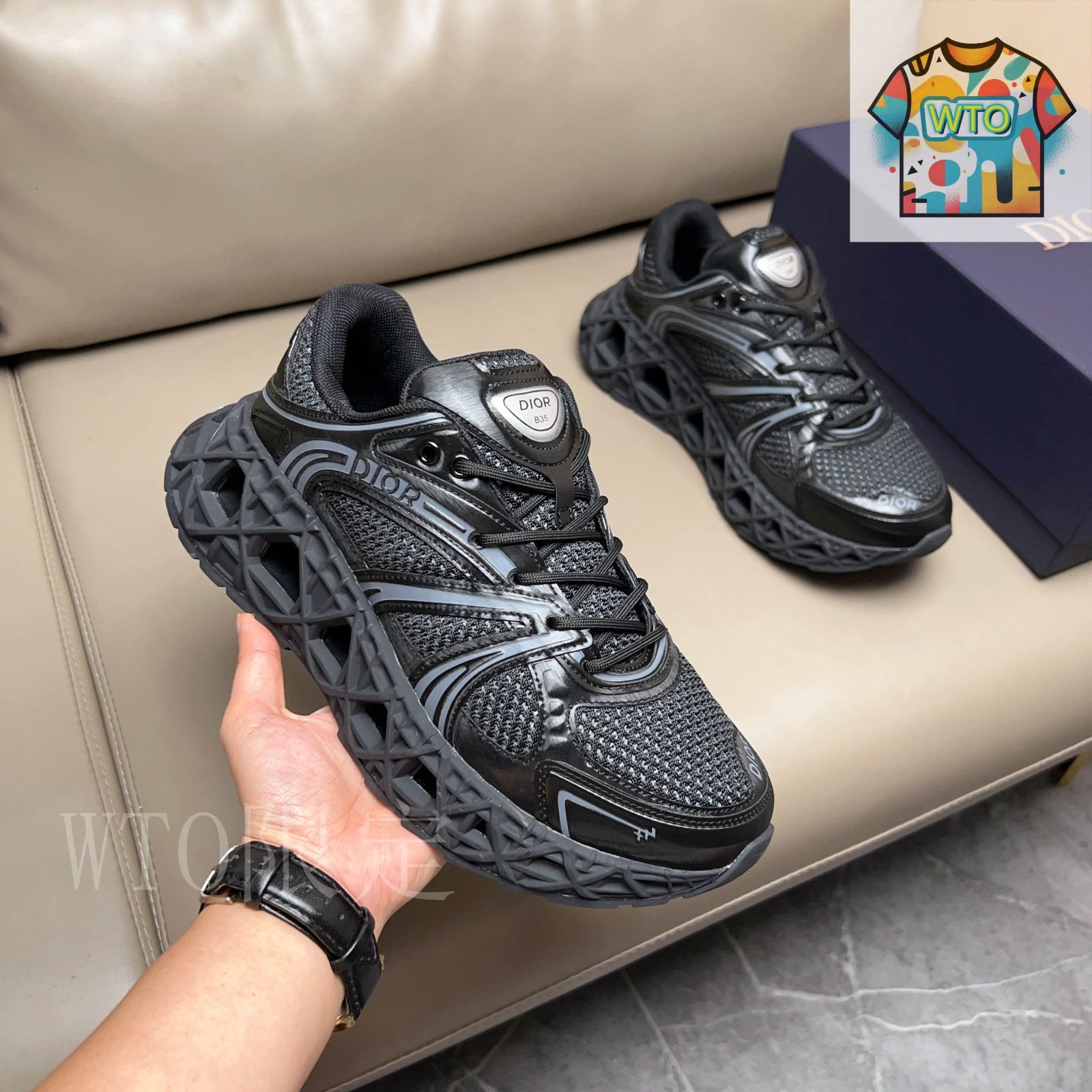 【470足限定◎】DIOR B35 スニーカー DIOR | B35 NXXT スニーカー 限定エディション テクニカル